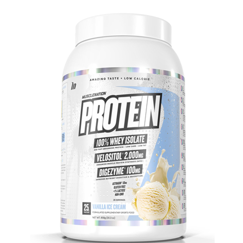MUSCLE NATION PROTEIN 100% WHEY ISOLATE